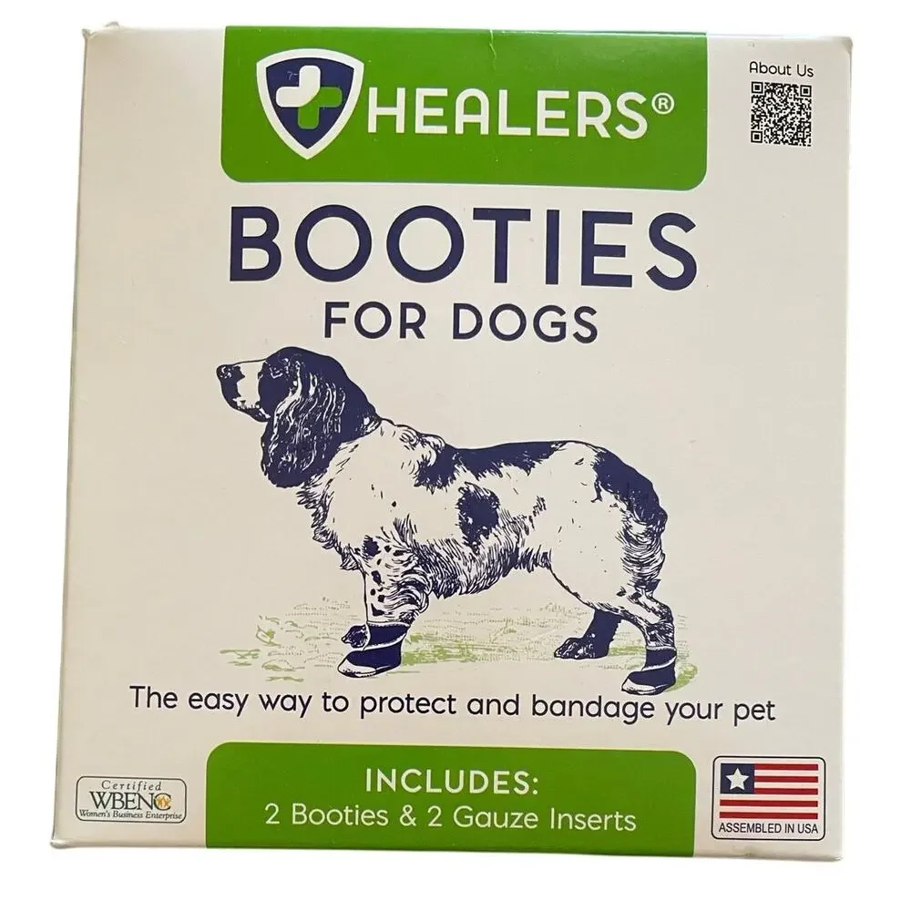 Healers Booties for Dogs size Medium